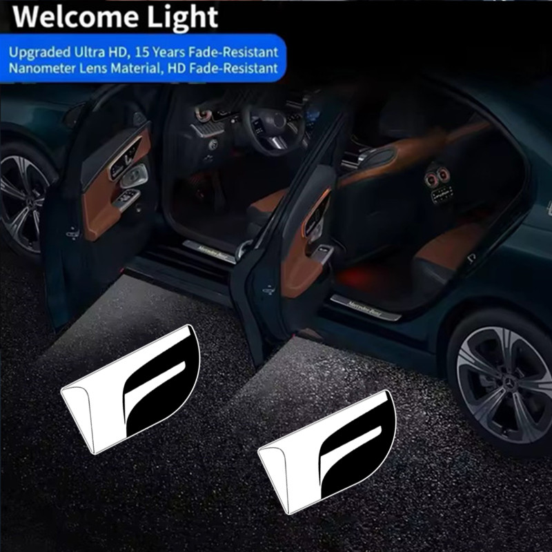 Yunshen Rc Hobby - Lampu Proyektor LED HD Pintu Mobil