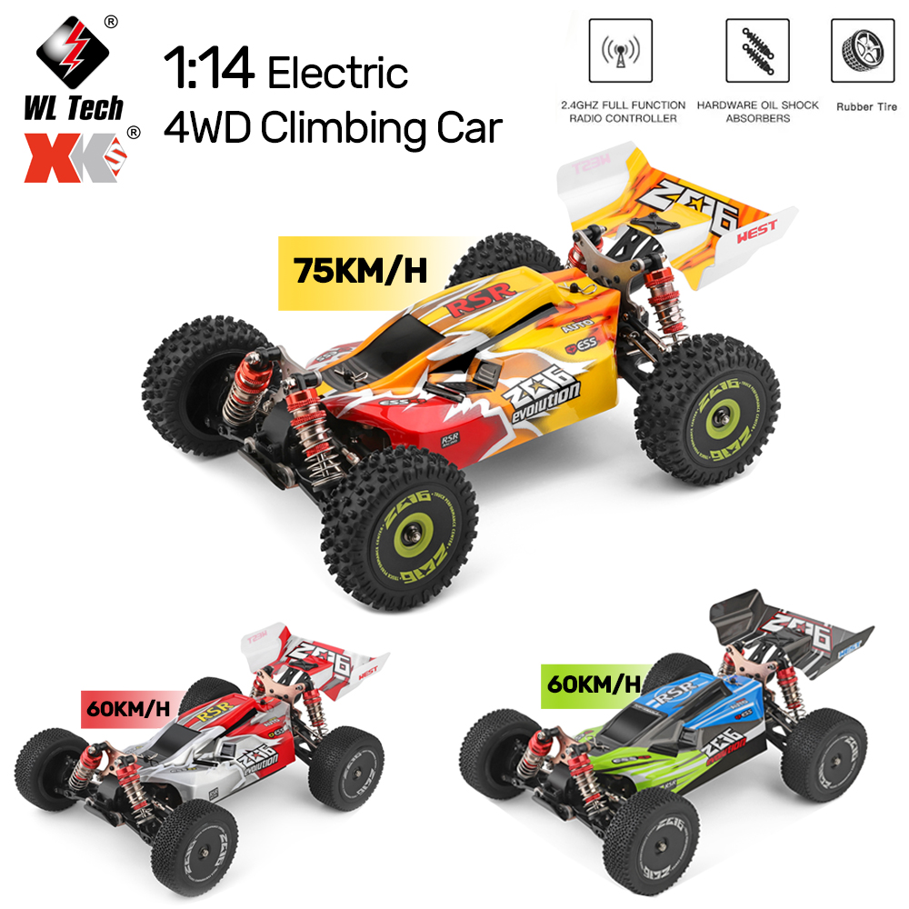 Rc Hobby Grade Drift Car - WLtoys 144001 144010 Mobil RC 4WD