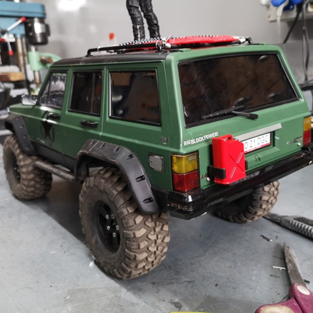 Body Shell Rc - Bodi Cherokee Berbahan Plastik Keras yang
