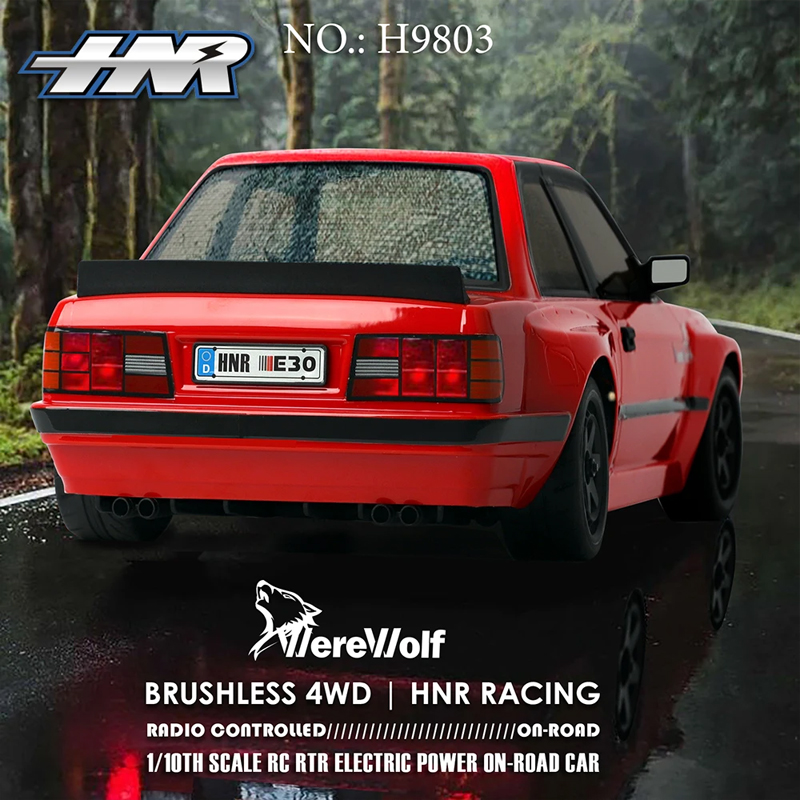HNR H9803 Werewolf Skala 1/10  - Rc Hobby Grade Drift Car ulasan dan harga