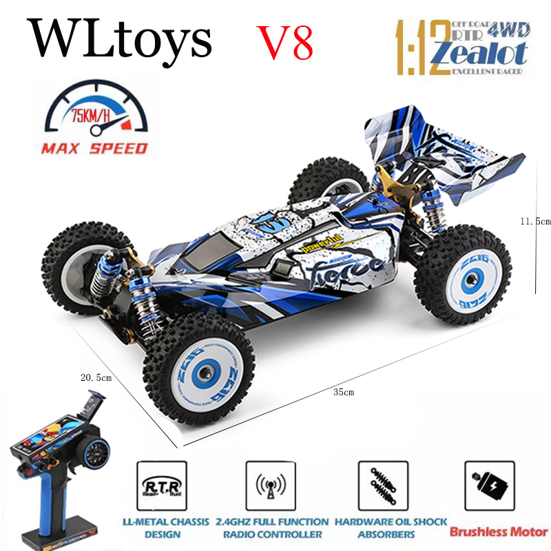 WLtoys mobil RC 124017, mainan - Rc Hobby Grade Drift Car ulasan dan harga