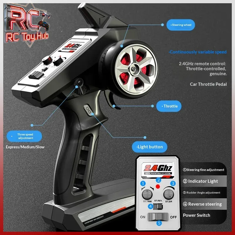 Mobil RC Brushless 4WD Kecepat - Rc Hobby Grade Drift Car ulasan dan harga